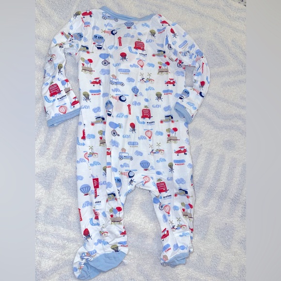 Magnetic Me Newborn Footie in Modal Fabric - Picture 5 of 6